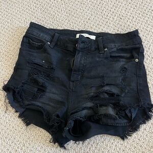 The most beautiful dry goods jean shorts!